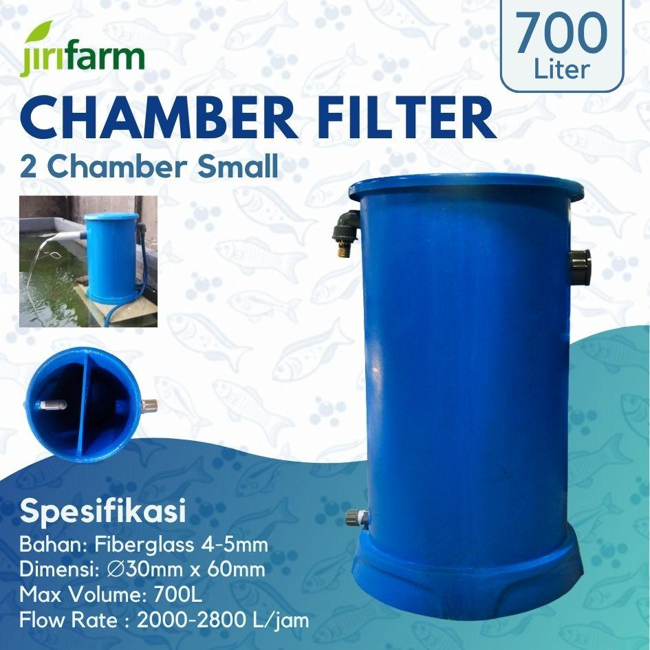JIRIFARM - Filter Kolam Ikan Koi Fiber Silinder D:30 T:60 cm Volume Max 700L Liter Tebal
